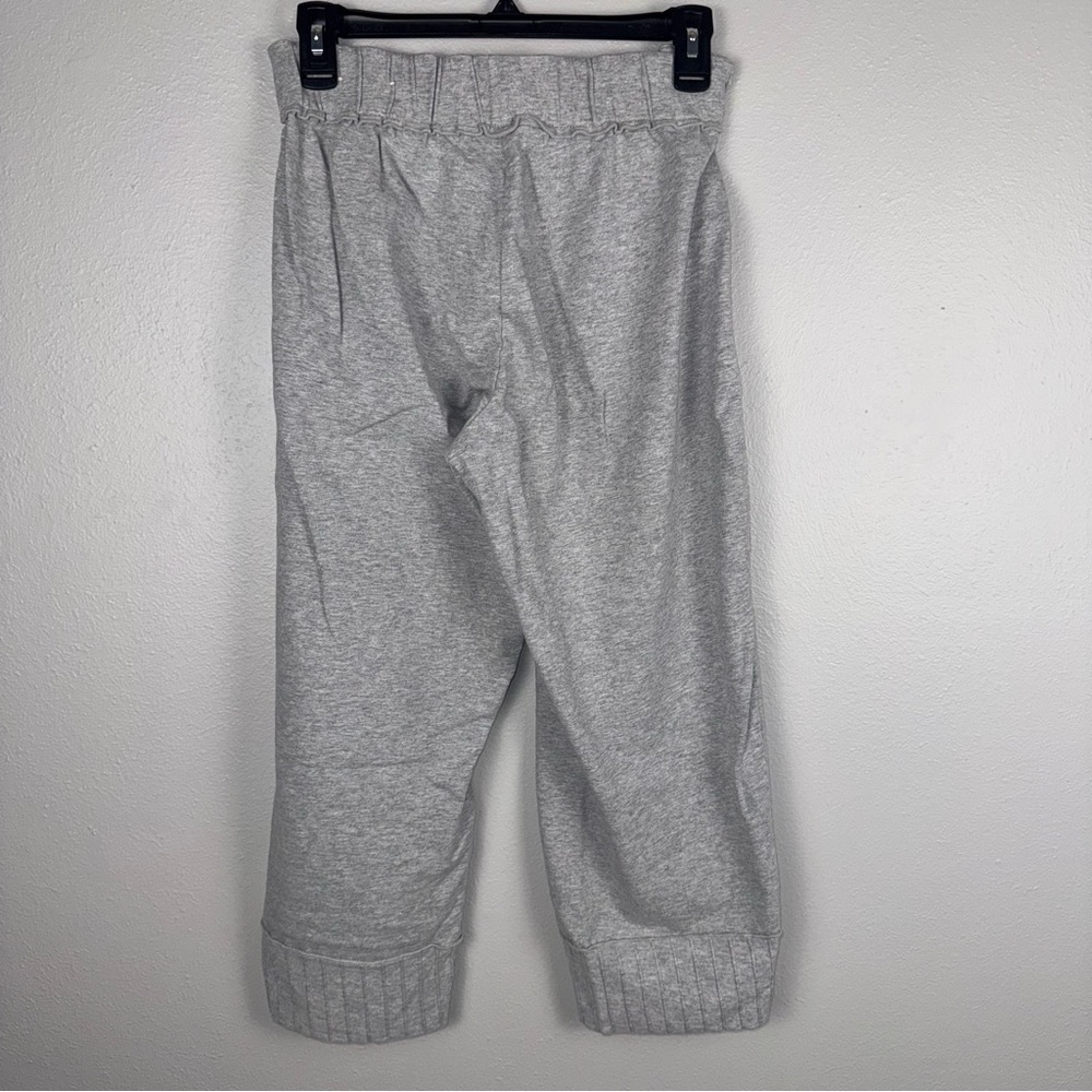 Soft Surroundings Women’s XS/S Gray Cotton Cropped Pants Elastic Waist Casual‎ - Picture 2 of 7